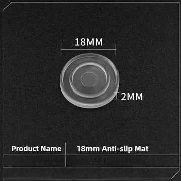 tapis anti dérapant adhésif transparent pratique rond meubles 18mm 23mm 10pcs 20pcs 30pcs 40pcs