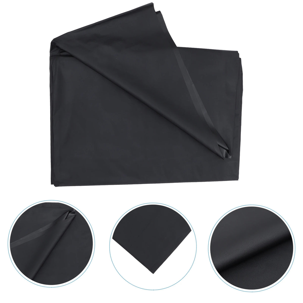 drap lit noir uni imperméable 1m 1.3m lit enfant coton polyester moderne jacquard