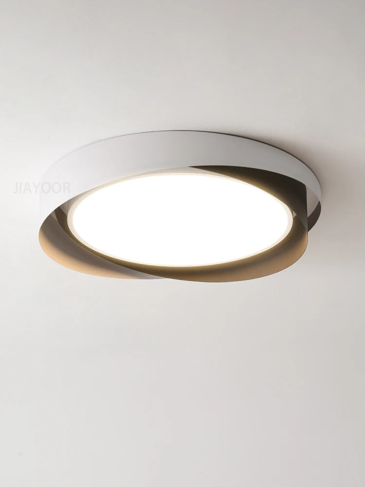lampe moderne blanc beige rond lisse opaque surface flux lumineux 2000 82000