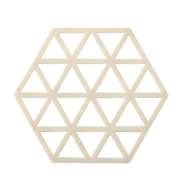 tapis table silicone moderne bleu blanc rouge noir géométrique hexagon linéaire respectueux environnement