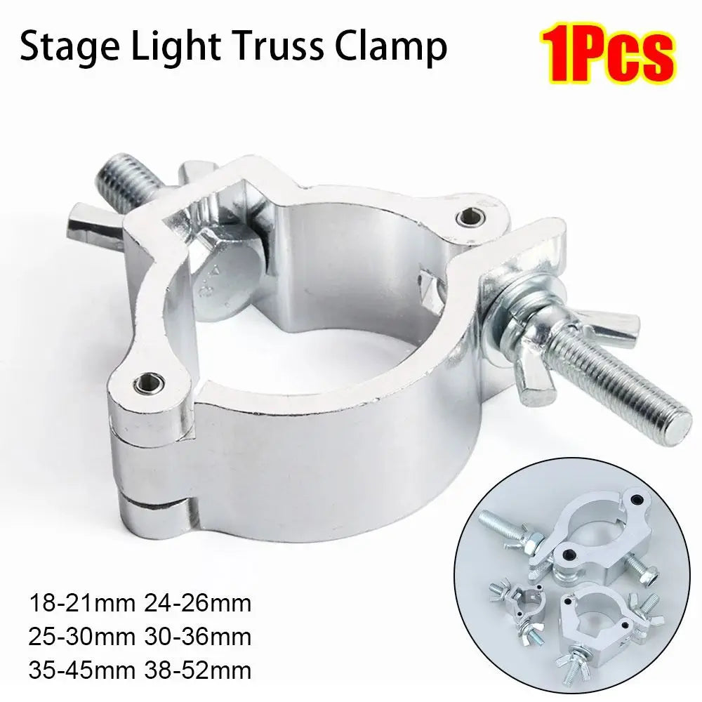 pinces treillis éclairage scène métal argenté robuste 18 21mm 24 26mm 25 30mm 30
