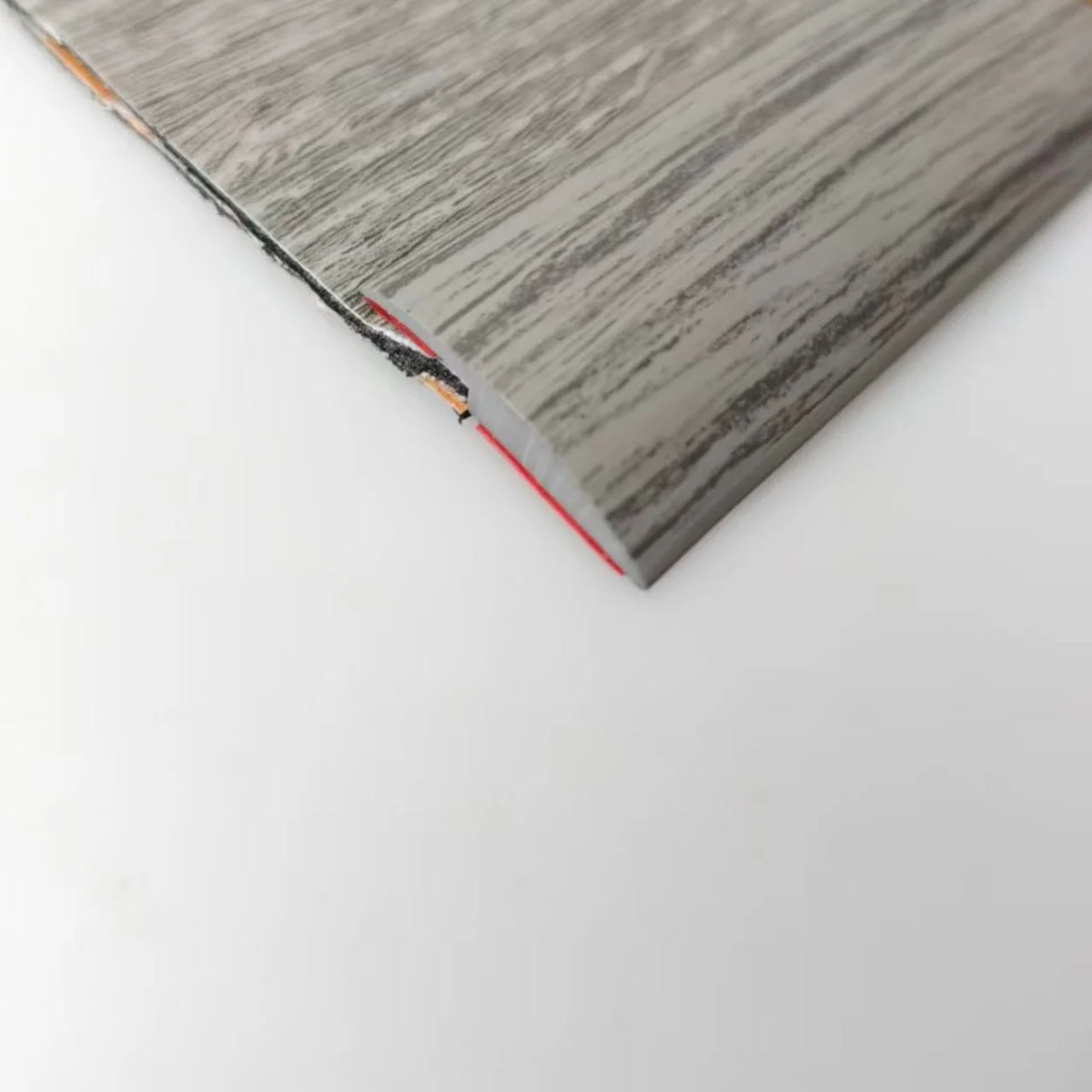 bande transition sol auto adhésive grain bois moderne 1m 2m 3m brun clair gris