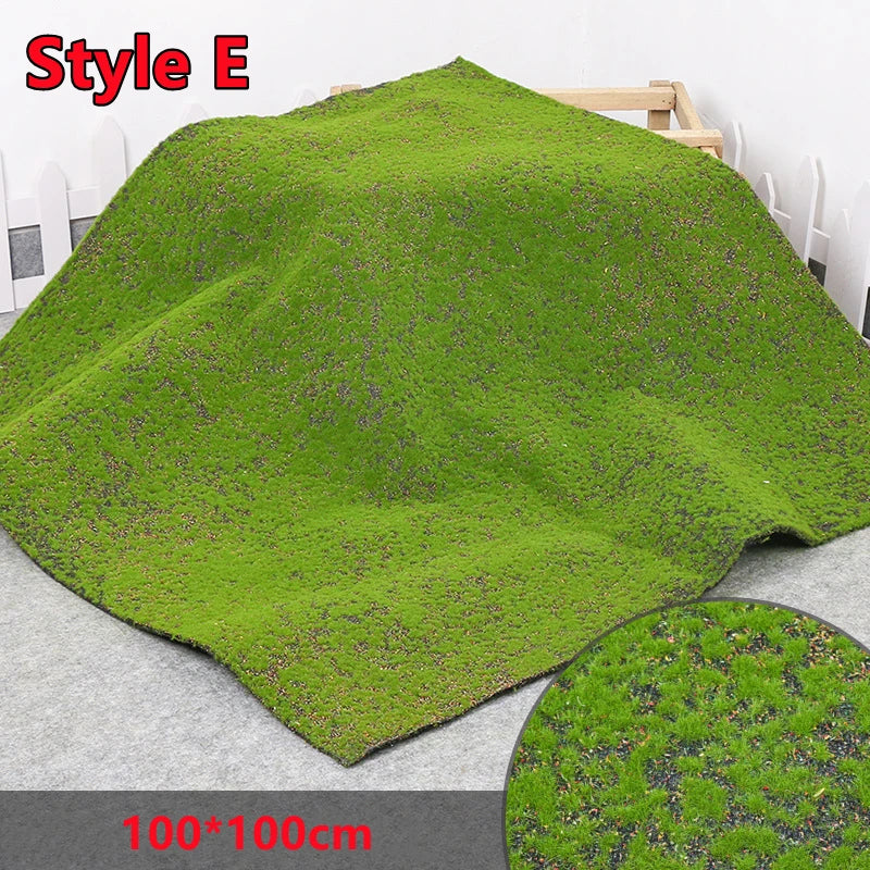 tapis artificiel fausse herbe mousse verte moderne décoration extérieure fête mariage prénuptiale adhésif naturel