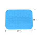 protège plat silicone moderne turquois jaune violet rose vert bleu noir texturé utilitaire cuisine