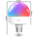 ampoule led rechargeable e27 usb multicolore gradient moderne télécommande adhésif blanc rouge bleu vert