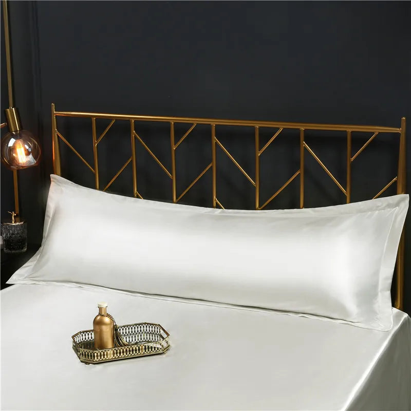 taies d'oreiller polyester uni bleu marine rose pâle blanc noir simples modernes respectueux environnement