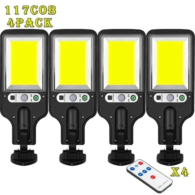 lampe solaire moderne noire jaune ip65 led pIR visse étanche
