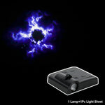 projecteur led noir moderne veilleuse lumiere douce nuit image terre chambre deco festive