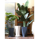 pots fleurs blancs modernes décoration intérieure plante artificielle minimaliste