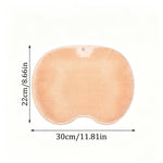 tapis bain texturé picots moderne rose bleu orange gris bassine pieds serviette