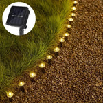 spots solaires led noirs modernes commande tactile ip68 protection abs matériaux