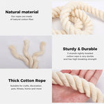 corde coton tissée rustique 10 12 15 20mm beige clair haute ténacité artisanat bricolage