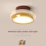 plafonnier moderne verre rouge beige noir transparent led lumineux art décoratif entrée porche