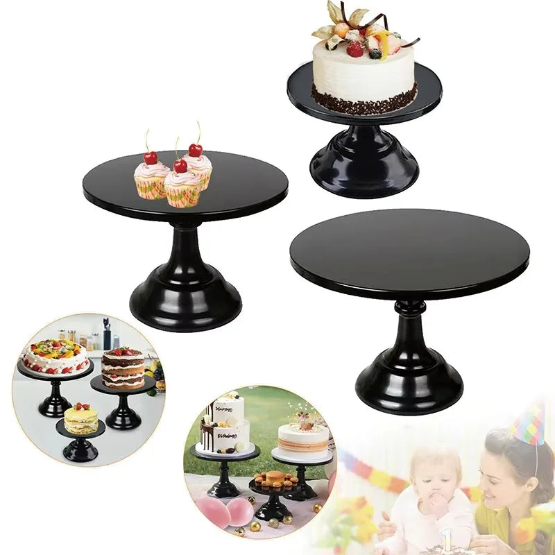 support gâteaux rond présentoir desserts moderne fête mariage décoration table anniversaire