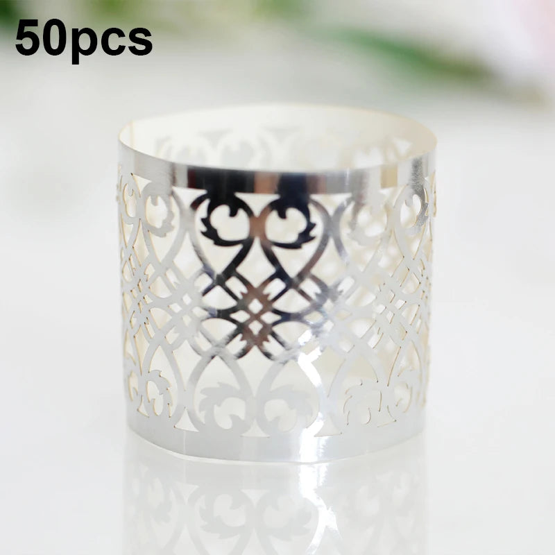 bracelets dorés ornements floraux élégants adhésifs vintage set 10 pièces