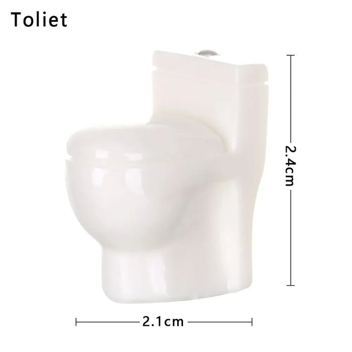 meubles miniatures poupées rose blanc modernes armoire frigo lave linge micro ondes téléviseur commode