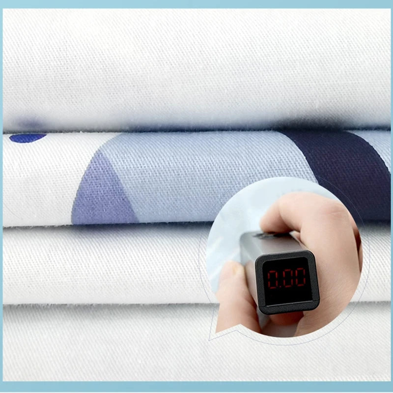 ensemble literie bébé coton motifs animaux ours étoiles protections matelas coussin bleu clair blanc