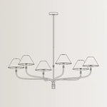 lustre moderne noir doré lampes éclairage minimaliste chambre salon