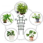support plante grimpante vert grille rectangulaire moderne adhésif jardin extérieur fixations barreaux horizontal vertical