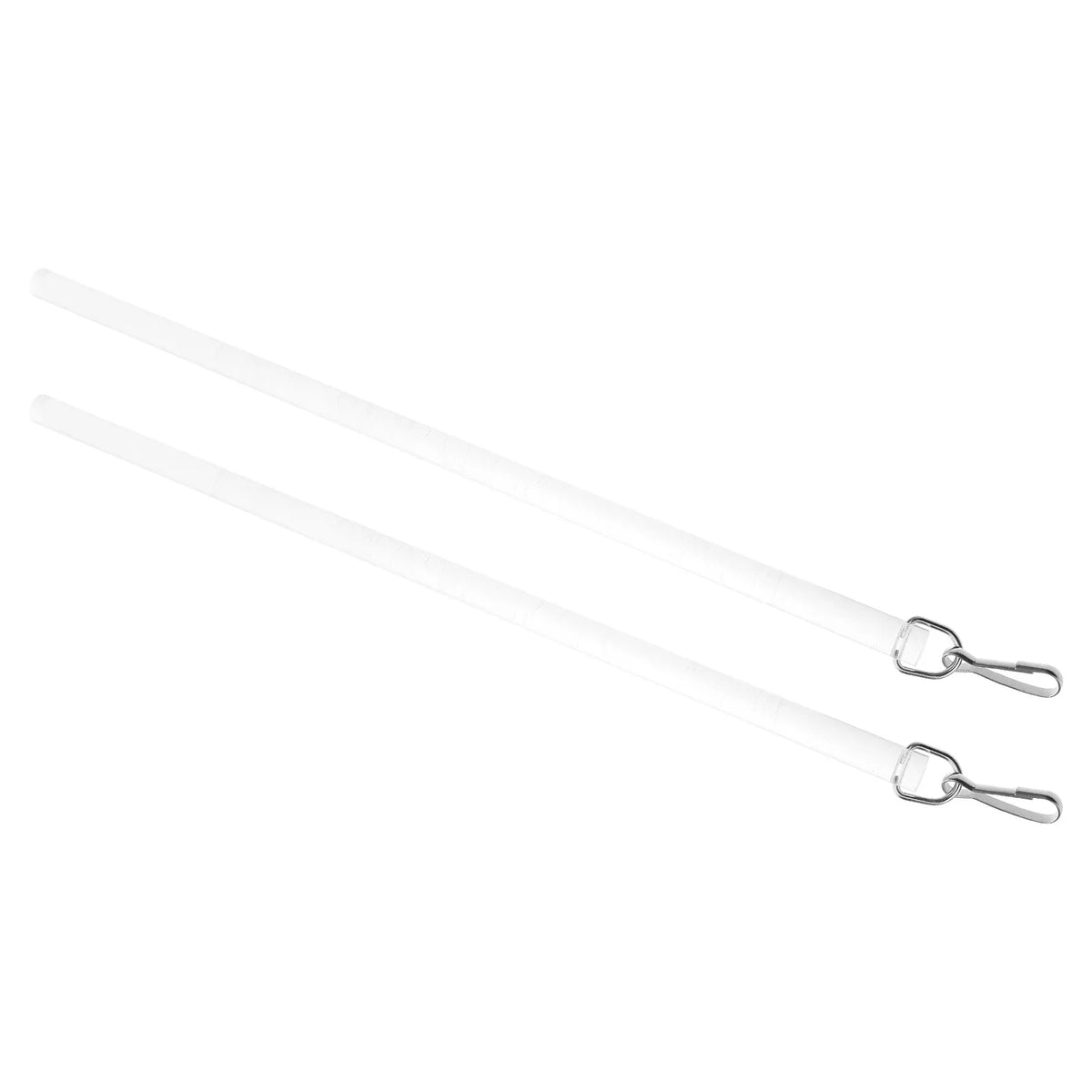 tige rideau blanc acrylique moderne 30cm drapery pull rod accessoire quincaillerie store