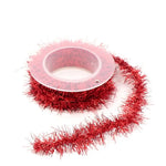 guirlande frangée tinsel bleu vert rose or décoration noël anniversaire mariage événement festive scintillante