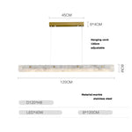 lampe suspendue marbre moderne blanc beige doré intérieur salon chambre