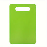 planche découper moderne vert jaune rouge gris poignée couteau 29cm 19cm