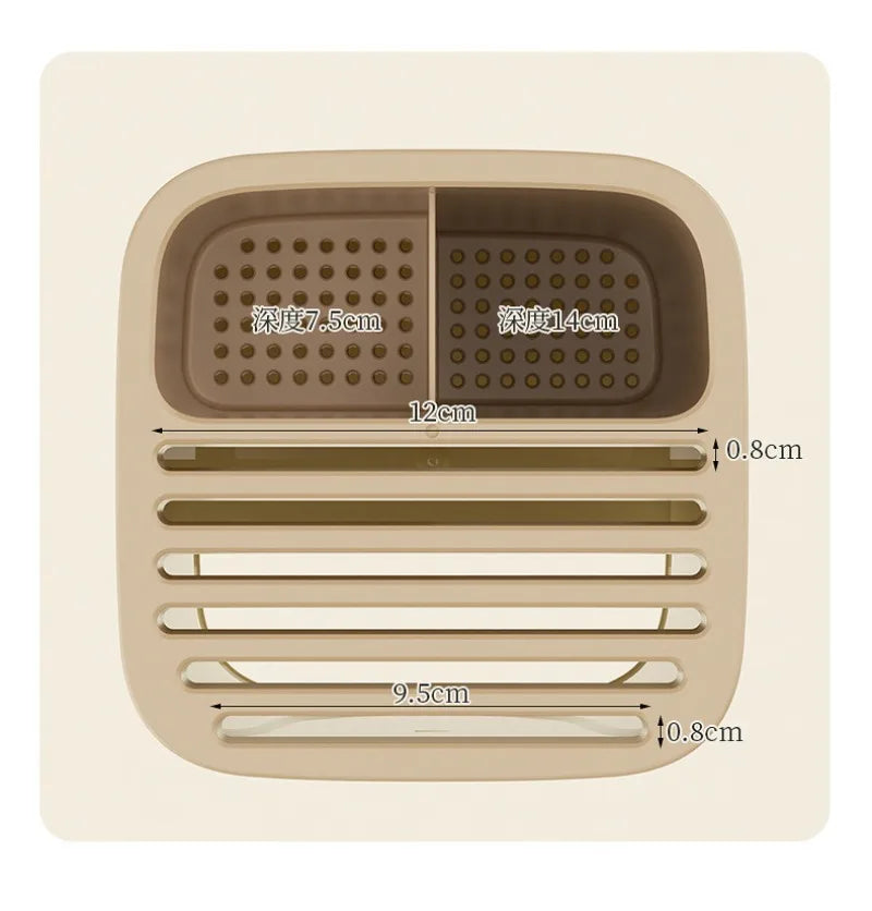 Porte-couteau de cuisine multifonctionnel en action