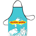 Tablier professionnel multicolore dans une cuisine elegante