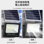 lampe solaire 50w 100w 200w 300w 500w ip67 panneau solaire led noire moderne