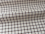 tissu coton imprimé carreaux bleu clair gris rouge jaune classique 160cm bricolage textile maison