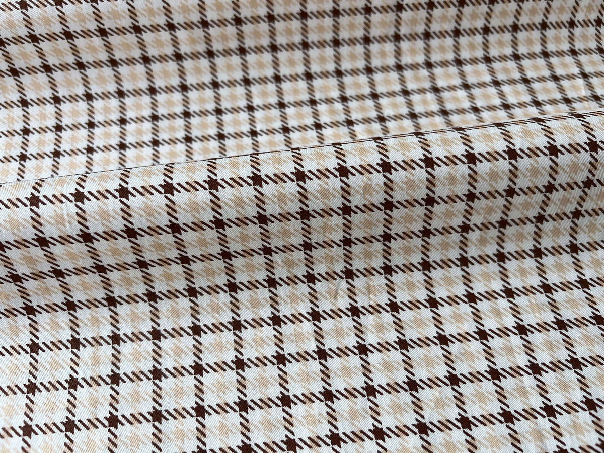 tissu coton imprimé carreaux bleu clair gris rouge jaune classique 160cm bricolage textile maison