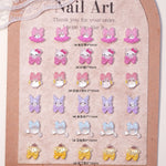 mini breloques résine hello kitty pomponpurin figurines décoratives personnages mignons rubans scrapbooking artisanal DIY
