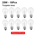 support lampe e27 noir moderne vis pvc ip67 220v 4a 10cm 20cm 30cm 50cm