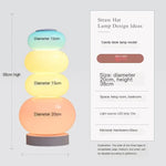 lampe sol moderne multicolore translucence intérieur éclairage décoration chambre enfants led