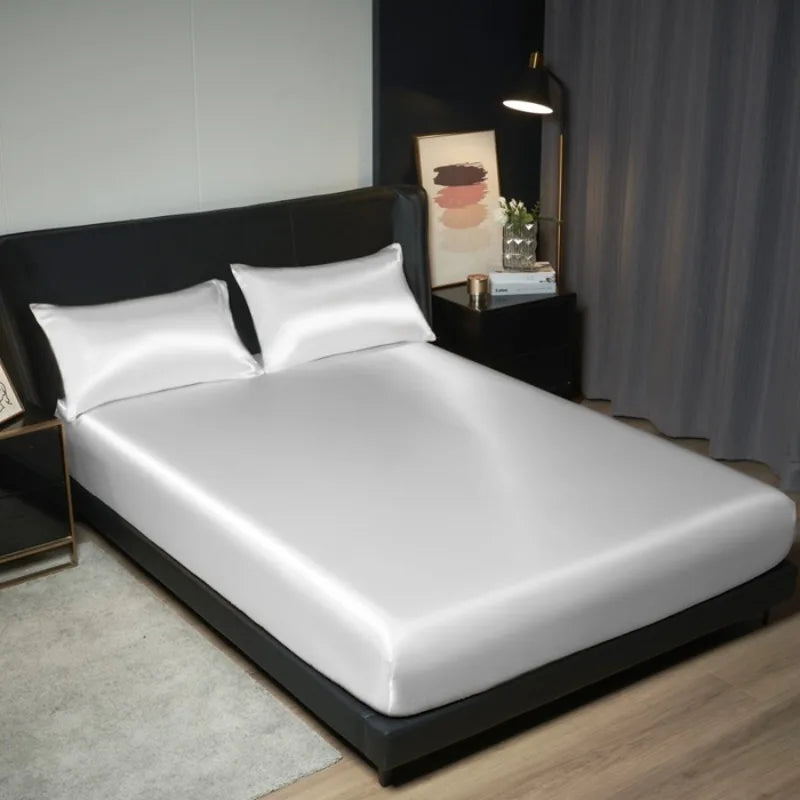 drap plat uni coton polyester adulte lit blanc moderne simple 180x200cm opacité qualité adultère
