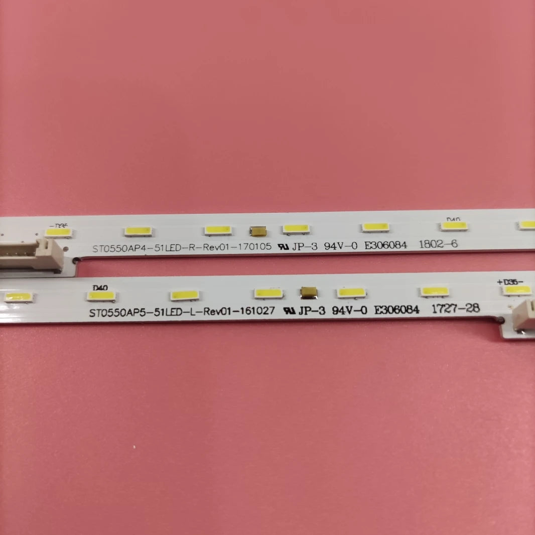 bande led rétro éclairage blanc ligne led moderne connecteur télévision 600mm facile