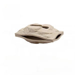 boîte mouchoirs résine moderne gris beige papier froissé minimaliste chambre