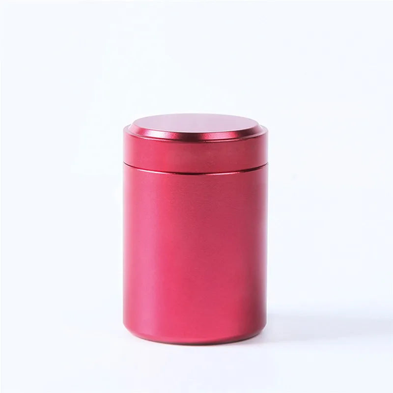 boîtes thé métal violet moderne respectueux environnement stockage organiser diverse utilisation