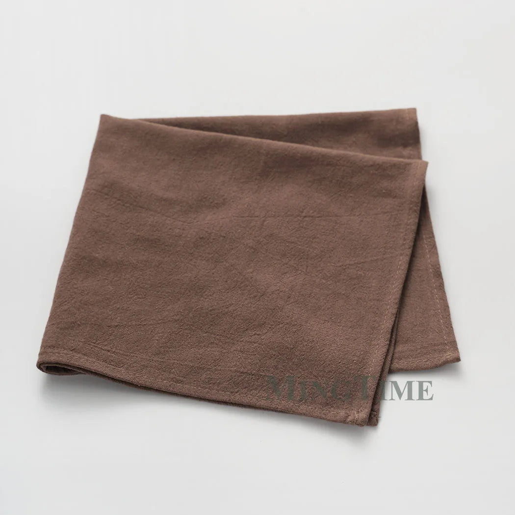 serviettes coton rose pâle classique 40x40cm réutilisables table maison party