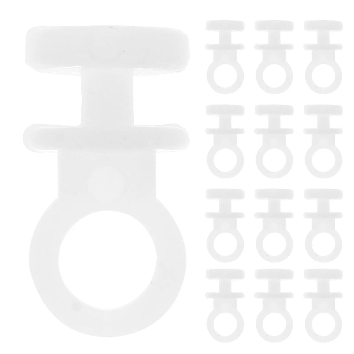 crochets rideaux glissants or blancs ronds lisses adhésifs modernes tringle