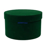 boîtes rondes mariage carreaux écossais rouge vert classiques bijoux écharpes laines