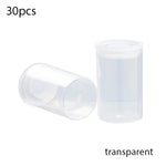 boîtes rangement bouteilles transparentes blanc noir réutilisables films accessoires modernes