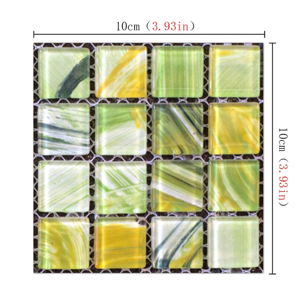 autocollants muraux modernes carreaux bleu blanc doré géométriques adhésifs salle bains cuisine déco