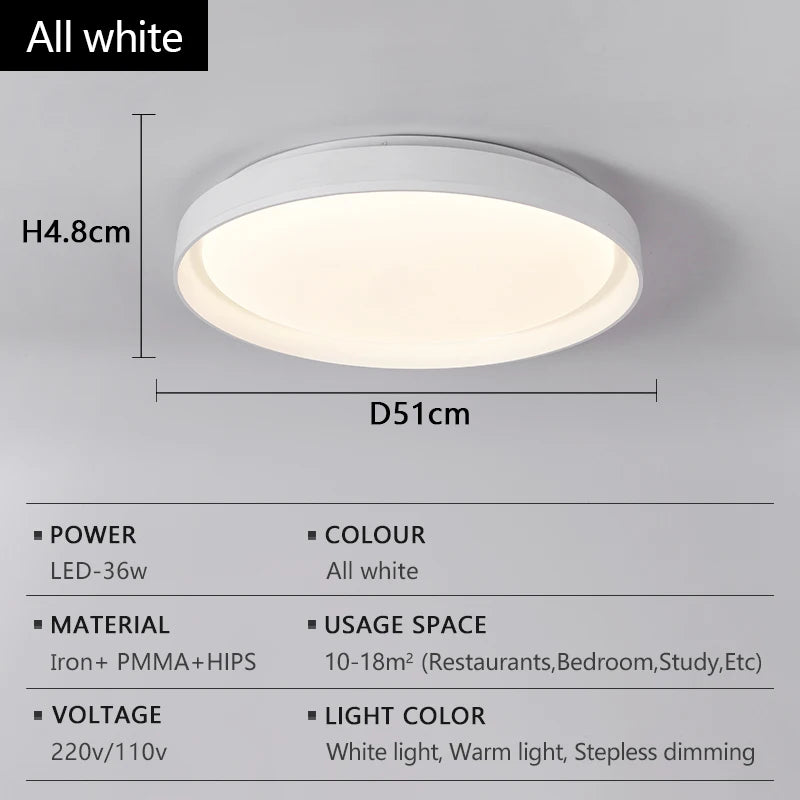 plafonnier led moderne bois naturel blanc salon chambre télécommande intensité variable éclairage intérieur