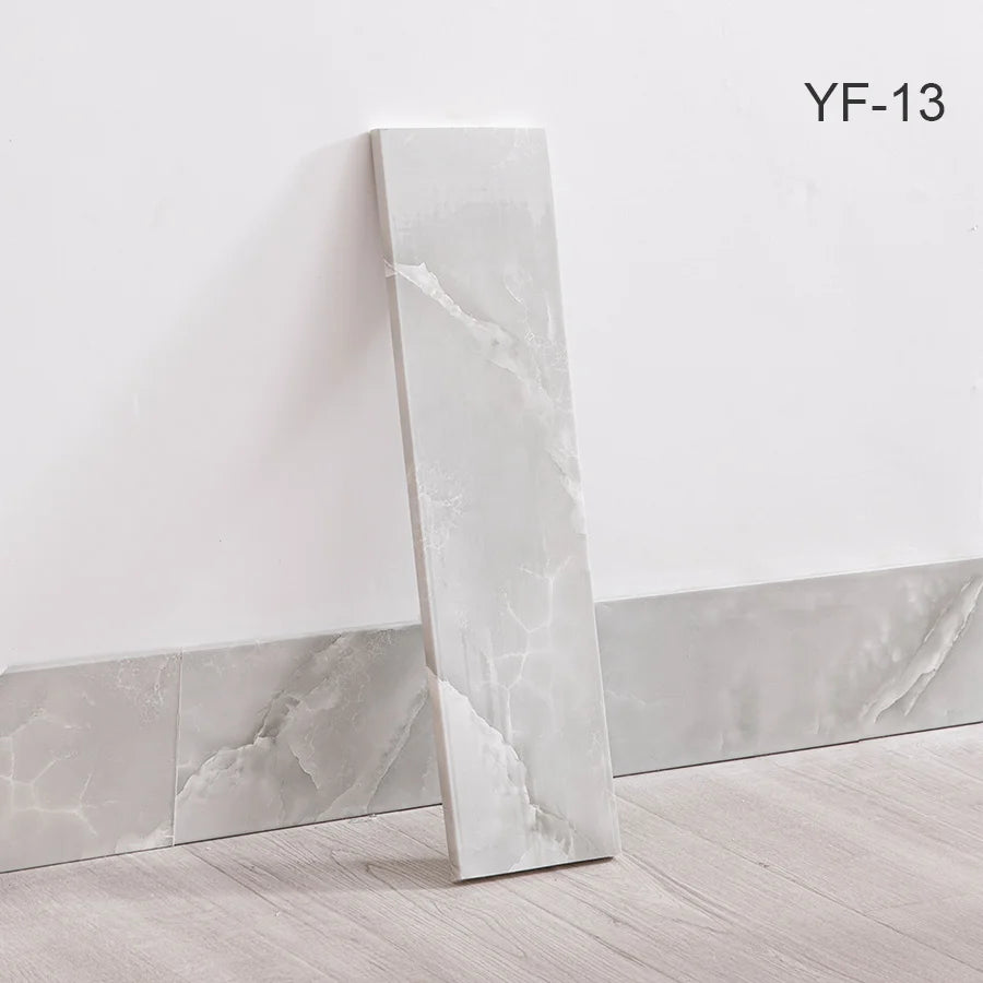 panneau mural auto adhésif aspect bois gris beige décoratif moderne intérieur maison