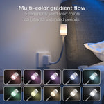 projecteur nuit blanc moderne tringle flexible éclairage ambiance chambre bouton poussoir usb