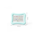 calendrier mural moderne colorées mois jours adhésif opaque plastique noir beige