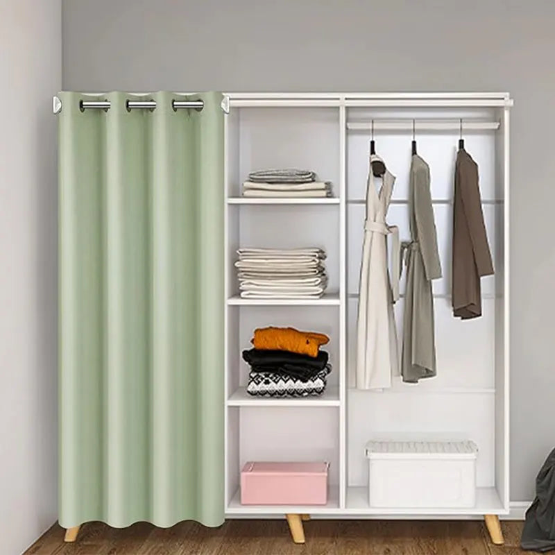 rideau moderne uni polyester opaque gris vert violet orange maison hospitalité