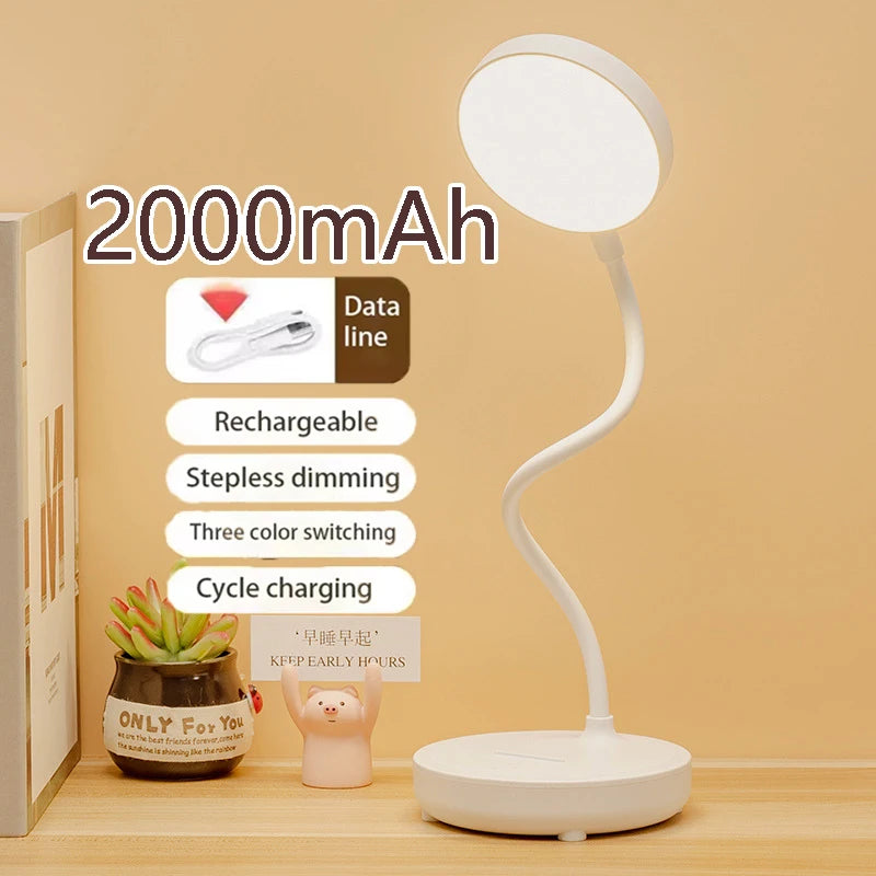 lampe led portable rechargeable blanc moderne minimaliste gradation couleur continu usb